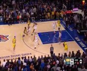 The Indiana Pacers forward took no prisoners as he landed an authoritative dunk against the New York Knicks