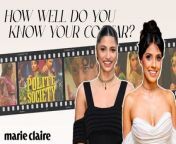 Polite Society stars Priya Kansara and Ritu Arya joined Marie Claire for a game of &#39;How Well Do You Know Your Co-Star?&#39; where the duo quizzed each other on their first jobs, video game skills, and the best chocolate biscuits.