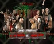TNA Lockdown 2008 - Team Cage vs Team Tomko (Lethal Lockdown Match) from lockdown from grranny