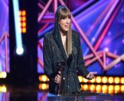 Taylor Swift won six prizes despite not being in attendance at the Los Angeles bash.