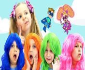Diana and Roma Learn Colors with Rainbow Hair. New cartoon story from Love, Diana!&#60;br/&#62;Thanks for watching!