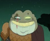 [1080p] Amphibia | Grime's Biggest (and creepiest) Smile (Happy Birthday, Troy Baker!) from magicami xd