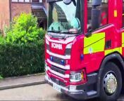 Crews tackle van fire in Peterborough street from fire khan
