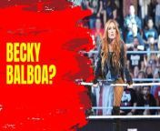 Witness the epic showdown between Becky Balboa Becky Lynch and Nia Jax! ‍♀️ Who will come out victorious at WrestleMania? #WWE #WrestleMania #BeckyLynch #NiaJax #FightNight #ChampionshipBattle