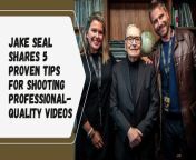 Creating professional-quality videos requires more than good equipment; it demands skill, technique, and attention to detail. Jake Seal Orwo, a renowned film producer, shares invaluable insights and techniques to elevate your video production game. Here are five proven tips from Seal to help you shoot professional-quality videos.