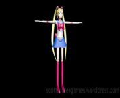A video, of the Sailor Moon 3D model. Created by Scott Snider using 3DS MAX. Uploaded 04-02-2024.