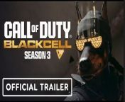 Watch the Call of Duty MW3 Season 3 BlackCell trailer! Call of Duty: Modern Warfare 3 and Warzone are ushering in Season 3 with an all-new BlackCell Battle Pass Upgrade for Season 3 to accompany the latest installment of the multiplayer first-person shooter developed by Sledgehammer Games. Season 3&#39;s BlackCell Battle Pass Upgrade comes packed with a new Stasis Operator, Fenrir BlackCell Variant, and the COD-father himself - Snoop Dogg as the Snoop Dawg BlackCell Variant. Season 3&#39;s BlackCell Battle Pass Upgrade for Call of Duty: Modern Warfare 3 and Warzone are launching on April 3 for PlayStation 4 (PS4), PlayStation 5 (PS5), Xbox One, Xbox Series S&#124;X, and PC.