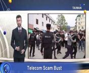 More than 800 suspected scammers were arrested in northern Myanmar by the first ever joint Myanmar-China police operation. A Chinese security ministry says the target engaged in international telecoms fraud.