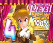 Princess Peach Showtime Walkthrough Part 4 (Switch) 100% Ice Skater & Detective Floor 2 from xxx of peach