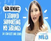 Why I Stopped Supporting My Siblings &#124; Rica Reveals &#124; Smart Parenting PopRica &#124; Episode 2 - Part 2&#60;br/&#62;&#60;br/&#62;Is it selfish to prioritize yourself or your own family over your siblings? In the second part of Smart Parenting PopRica&#39;s episode on setting healthy financial boundaries with your parents, siblings, and in-laws, Rica Peralejo-Bonifacio reveals a tough decision she made to take care of herself in order to better care for her family: withdrawing support to her siblings.&#60;br/&#62;&#60;br/&#62;Check out the highlights here:&#60;br/&#62;00:03 - Recap of Episode 2, Part 1, on supporting parents even though we have a family of our own. The three realities that need to be considered are: you need the money, they need the money, the money is limited.&#60;br/&#62;00:30 - The options in setting financial boundaries or not at all: continue supporting no matter what, withdraw support completely, occasional blessing, continue support but less than before.&#60;br/&#62;01:27 - Rica reveals: &#92;
