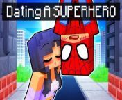 Dating a SUPERHERO in Minecraft! from minecraft locker tantacle