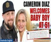 Hollywood actress Cameron Diaz and musician Benji Madden announce the arrival of their son, Cardinal Madden, as Diaz embraces motherhood at 51. Learn more about their joyful announcement and their commitment to privacy in this heartwarming update.&#60;br/&#62; &#60;br/&#62;#CameronDiaz #CameronDiazPregnant #CameronDiazBaby #Hollywood #HollywoodNews #CameronBenji #BenjiMadden #CardinalMadden #Entertainment #Oneindia&#60;br/&#62;~PR.274~ED.103~GR.125~HT.96~