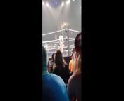 Rhea Ripley Rikishi stinkface on Nia jax at WWE Road to Wrestlemania