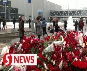 Mountain of flowers kept growing outside the Crocus City Hall concert venue in Krasnogorsk near Moscow in Russia on Sunday (March 24) as people kept bringing floral tributes, candles and toys to mourn the victims of the March 22 mass shooting.&#60;br/&#62;&#60;br/&#62;WATCH MORE: https://thestartv.com/c/news&#60;br/&#62;SUBSCRIBE: https://cutt.ly/TheStar&#60;br/&#62;LIKE: https://fb.com/TheStarOnline