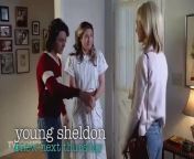 Georgie is thrilled when Veronica (Isabel May) stays at the Coopers’ house for a few days
