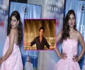 Karishma Sharma arrives at the launch event of her upcoming song &#39;Sharabi&#39;. The actress opens up about her experience of collaborating with director Suman Guha &amp; shooting at exotic locations for the catchy track. Karishma also expresses her desire of collaborating with megastar Shah Rukh Khan in 2024 and adds that she wants to feature in Big Boss too.