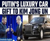 In an unexpected move, Russian President Vladimir Putin has gifted North Korean leader Kim Jong Un a luxury Russian-made car. According to Pyongyang&#39;s state media, the prestigious vehicle, an Aurus, was delivered to Kim&#39;s top aides this past Sunday. &#60;br/&#62; &#60;br/&#62;#KimJongUn #VladimirPutin #Aurus #PutinKimDiplomacy #LuxuryCarGift #AurusSedan #RussiaNorthKoreaTies #PutinGiftsKim&#60;br/&#62;~HT.99~PR.151~ED.103~
