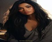 Prompt Midjourney : https://s.mj.run/IiAyAx_1uBw a gorgeous exotic woman, long black hair, round face, medium tan skin tone, wearing an oversized sweater, soft lighting, in a luxurious apartment, in the style of artgerm, tanbi kei, Ross Tran, comic art, i can&#39;t believe how beautiful this is, anime aesthetic, erin hanson, kawacy, schoolgirl lifestyle, manga inspired, fantasy inspired, realistic human figures, 32k uhd, hdr, ultra realistic --ar 85:128 --v 5.2
