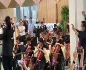 Yolanda was promoted to principal cello of the student orchestra a few months ago before this video was taken. The video captured the dress rehearsal of the 4th movement of Dvorak Symphony No.9.