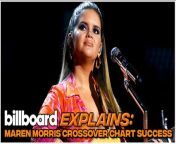 Maren Morris is always pushing the boundaries in music and in life. That&#39;s why she&#39;s Billboard&#39;s, Women In Music visionary honoree with 12 songs on the Hot 100, Maren shows no signs of slowing down. This is Billboard Explains Marin Morris&#39; crossover chart success.