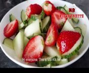 Refreshing cucumber and strawberry salad recipe! Food to reduce bad cholesterol, fatty liver, cancer&#60;br/&#62;&#60;br/&#62;#saladrecipe #strawberry #cucumbersalad #tasty #healthyfood #diet #gym #skinglow #lowercholesterol #foodaginstcancer #diabetic #fattyliver #cancer #badcholesterol &#60;br/&#62;&#60;br/&#62;This beautiful summer salad recipe with strawberries and cucumbers is refreshing and delicious.&#60;br/&#62;&#60;br/&#62;It&#39;s perfect for late spring and early summer when strawberries are at their peak. The crunchy cucumber pairs perfectly and it&#39;s dressed with a healthy portion of honey and lemon juice.&#60;br/&#62;&#60;br/&#62;Join this channel to get access to perks:&#60;br/&#62;https://www.youtube.com/channel/UCmTn020AbnNhq7gc4E_X-DQ/join&#60;br/&#62;&#60;br/&#62;https://bit.ly/3SafwuE