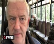 Britain’s ‘dullest’ train fan travelled 18-hours and caught two planes to ride a shuttle service which took just SIX MINUTES.&#60;br/&#62;&#60;br/&#62;Neil Hughes, 62, literally took planes, trains and automobiles to get from his home on the west coast of Scotland to Stourbridge in the West Midlands.&#60;br/&#62;&#60;br/&#62;He embarked on his epic journey to ride a Parry People Mover on Europe’s shortest branch line.