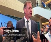 Troy Aikman: Children's Cancer Gala Is Best Thing I Do All year from xx gala st