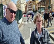 Brighton and Hove Albion fans are in Italy for the Seagull&#39;s Europa League last 16 tie against Roma at the Stadio Olimpico on Thursday.&#60;br/&#62;We caught up with some fans in Rome