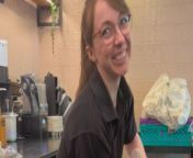 In this video, a Starbucks employee attempts to swing a bag of coffee grounds over her shoulder but fails spectacularly as she topples over due to the weight. The mishap unfolds in a comical and epic manner, with the employee&#39;s attempt turning into an unexpected moment of humor. Despite her efforts, the bag proves too heavy to handle, leading to a humorous outcome that leaves viewers amused. The scene captures the lighthearted side of everyday mishaps, showcasing the employee&#39;s valiant but unsuccessful endeavor in a light-hearted and entertaining way.&#60;br/&#62;Location: United Kingdom&#60;br/&#62;WooGlobe Ref : WGA333817&#60;br/&#62;For licensing and to use this video, please email licensing@wooglobe.com