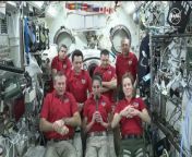 Expedition 70 NASA astronaut Jasmin Moghbeli announced that the International Space Station crew found a tomato lost by fellow NASA astronaut Frank Rubio after the harvest during a previous mission that lasted a year in space.&#60;br/&#62;&#60;br/&#62;Credit: NASA