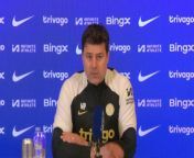 Chelsea boss Mauricio Pochettino on the fitness of Levi Colwill, Ben Chilwell and Conor Gallagher for the Newcastle clash on Monday&#60;br/&#62;&#60;br/&#62;Cobham training centre, London, England