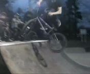mike adams and vince mayn and elijah leone crashing at horsham skatepark bmx aspectbmx aspect