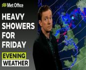 Never a dry picture, low pressure dominating brings hefty showers around and mild ones to the south – This is the Met Office UK Weather forecast for the evening of 14/03/24. Bringing you today’s weather forecast is Alex Deakin.