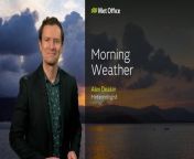 Heavy showers around, hefty downpours in the south, damp in the north– This is the Met Office UK Weather forecast for the morning of 15/03/24. Bringing you today’s weather forecast is Alex Deakin.&#60;br/&#62;