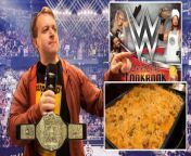 It&#39;s our huge wrestling episode!@OSWgifted us a WWE cookbook and we make the Bushwhackers&#39; jalapeño mac and cheese recipe, as well as incredible fried chicken with &#92;
