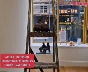 Visitors are being invited to have a look round the &#39;Special Shoes&#39; exhibition in lower St James Street. From 70 year old walking boots to a pair of rollerskates from the 1920s, all items have been donated to create a showcase history and memories