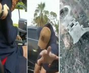 Bodycam footage from last year shows a female police officer being overpowered and assaulted while trying to arrest a man in Parkwood, Gold Coast after police were called to Greenacre Drive about a damaged black Lexus with two men asleep inside.&#60;br/&#62;