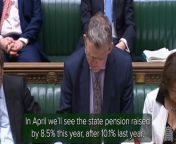 The ‘new’ state pension will rise by 8.5% in April from £203.85 per week to £221.20 weekly (£11,502.40 per year).The ‘old’ state pension (paid to those who reached state pension age before April 6, 2016) will increase from £156.20 per week to £169.50 per week (£8,814 per year).