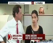 Huma Abedin Stands By Her Man, Anthony Weiner