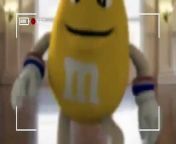 The Yellow M&amp;M is TWERKING in the new Super Bowl t.