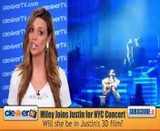 Justin Bieber and Miley Cyrus team up on-stage. But will the footage be used in JB&#39;s upcoming movie??&#60;br/&#62;&#60;br/&#62;What&#39;s happening, Cleeps? I&#39;m your girl Dana Ward at our studio with the performance recap. Of course, it was Justin&#39;s big show at New York&#39;s Madison Square Garden - a sold-out concert set to be the main footage for the upcoming JB 3-D movie, according to director John Chu. In fact, it&#39;s being reported that a ton of fans traveled from all over the place just in hopes of getting caught on the big-screen and thus included in the film. But the very recognizable face who made it into a duet with Justin was Miley Cyrus. She hit up the stage to sing the song Overboard with the guy of the evening... and we&#39;re thinking that there&#39;s a pretty good chance that some of the Miley footage will indeed make it into the 3D Justin Bieber movie because right before the show, the Biebs tweeted some complimentary words: &#39;Its all really coming 2gether. Tonight I perform with my heroes!&#39; Some other stars to be included in the concert include Usher, Ludacris and Boyz II Men. But we want to know: what did you think about the moment that Justin and Miley got close and he touched her waist? Well, the fans at the New York event didn&#39;t seem to mind because there were ear-popping screams post-performance... but what&#39;s your opinion? And do you think the Cyrus duet footage will be included in the upcoming J-Biebs 3D biopic? Let us know and if you want to know all about what&#39;s going on in the worlds of Justin and Miley, make sure you follow us - that&#39;s Twitter.com/ClevverTV. Dana Ward here, thanks for watching.&#60;br/&#62;&#60;br/&#62;&#60;br/&#62;http://Facebook.com/ClevverTV - Become a Fan!&#60;br/&#62;http://Twitter.com/ClevverTV - Follow Us!