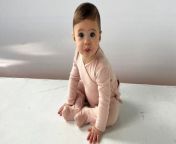 A baby who started modelling at just five months old has earned &#36;4k already and been the face of Walmart and Costco. &#60;br/&#62;&#60;br/&#62;Little MJ, now eight months, was born on July 5, 2023, and got into modelling after her mum, Sarah Lutzker, 27, submitted cute photos to an agency - State Management Kids NYC. &#60;br/&#62;&#60;br/&#62;MJ was booked for her first gig and had her first photoshoot at five-and-a-half months old for Babylist - an app that lets you register for baby gifts.&#60;br/&#62;&#60;br/&#62;Since her first paid gig, MJ has modelled for Walmart, Hanna Andersson, Noggiwear, Koala Babycare and Costco.