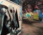 The Leake Street Arches, also known as ‘Banksy Tunnel’ is home to some of the capital’s most creative artwork.