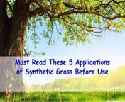 Synthetic Grass has now become a widely acceptable alternative for real grass. Synthetic turf is manufactured from a very sturdy versatile material that enables its application for various uses.