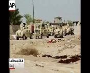 Iraqi armed forces said on Tuesday they had retaken control of the strategic town of Garma in their advance towards Fallujah.