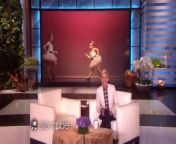 Their one-of-a-kind recital video made them superstars, and Ellen couldn’t get enough! Elizabeth, Johanna, and Rain brought their tutus to Ellen for a special live performance.