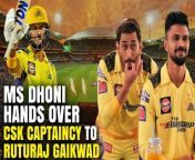 Mahendra Singh Dhoni has stepped down as the captain of Chennai Super Kings with Ruturaj Gaikwad named the new skipper ahead of the new IPL season beginning on Friday. Dhoni, who led CSK to five IPL titles, will continue to be available as a player for the season and barring any last minute injury scars will keep wickets against Royal Challengers Bengaluru on Friday. Though the move to change captain on the eve of the season may come as a surprise, behind the scenes, the Super Kings have been grooming Gaikwad for the role. In 2022, days before the new season in Maharashtra, Dhoni had handed over the reins to Ravindra Jadeja. But the move backfired with Jadeja stepping down as captain mid-way through the season and Dhoni taking charge again. &#60;br/&#62; &#60;br/&#62; &#60;br/&#62;#IPL2024 #MSDhoni #CSK #CaptaincyChange #RuturajGaikwad #Cricket #IndianPremierLeague #CSKCaptain #DhoniStepsDown #Gaikwad #NewLeadership #CricketNews #IPLUpdates #Sports #T20Cricket #ChennaiSuperKings #LeadershipTransition #CricketCaptain #MSD #CSKCaptaincy&#60;br/&#62;~HT.178~PR.152~ED.101~GR.125~