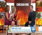 Actor Taylor Kinney sits down with Kathie Lee and Hoda to discuss a milestone for his TV series “Chicago Fire”: its 100th episode. He also talks affectionately about his former fiancée Lady Gaga and the work of her Born This Way Foundation