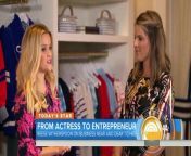 Actress Reese Witherspoon tells TODAY’s Jenna Bush Hager that she gave the performance of her life when pitching her Southern-focused clothing company Draper James to a group of venture capitalists for backing.