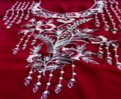 sitara/sippi) work Hand embroidery beads work design beads embroidery design hand embroidery design dresses -- Sippi Sitara Nag installation - embroidery pattern hand embroidery design dresses Sippi Sitara,Nag installation Basics of sequins Sippi-Sitara